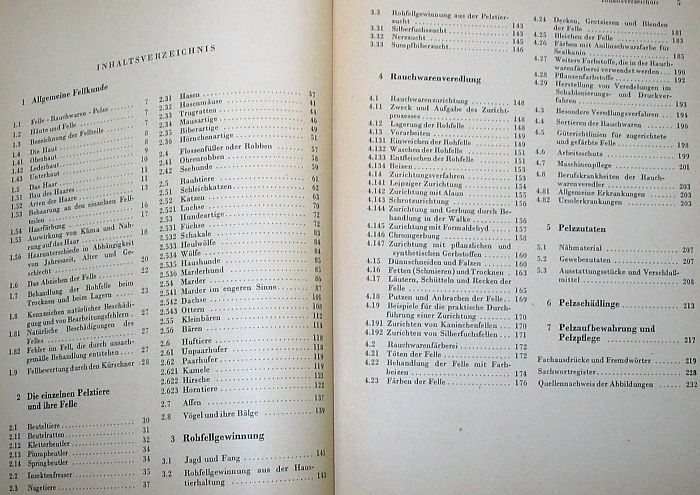 PELZ FACHKUNDE Buch Kürschner, Rauchwaren Kunde Fr. Lorenz Zobel