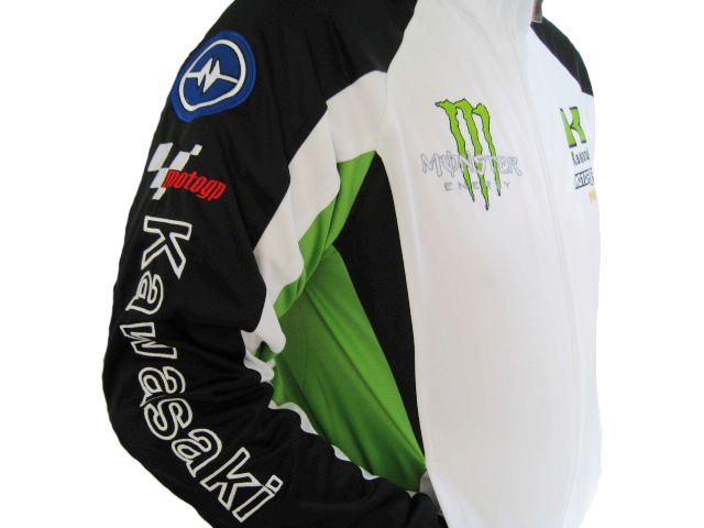 Jacket Kawasaki Racing New White Hot