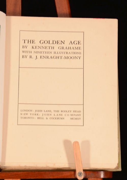 1915 The Golden Age Kenneth Grahame R J Enraght Moony Illustrations