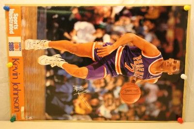 NBA Phoenix Suns Kevin Johnson Poster