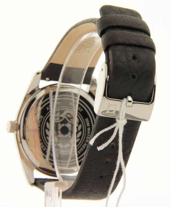 RK5107 Kenneth Cole Reaction Black Brown Leather Bands Mens Watch