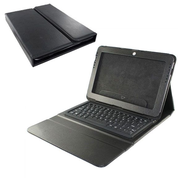 Bluetooth Keyboard Leather Case for Samsung Galaxy Tab 2 10 1 P5100