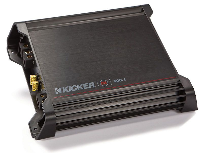 Kicker Stereo Subwoofer Loaded Single 12 Truck Sub Box CVT12 DX500 1