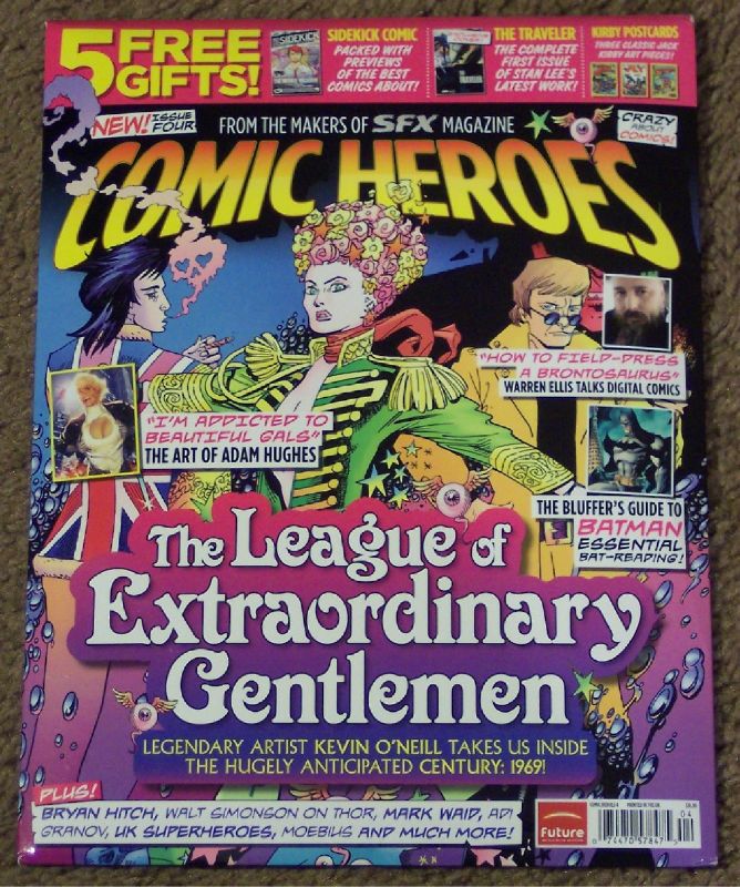 SFX Comic Heroes 4th Iss 5GIFTS Extraordinary Gentlemen