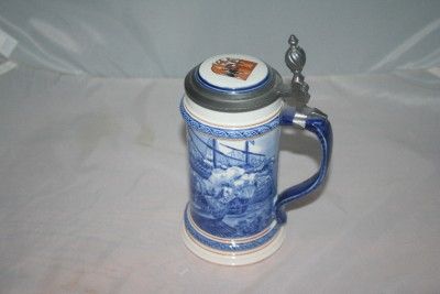 Antique Mettlach Beer Stein Villeroy Boch Mettlach Mint RARE