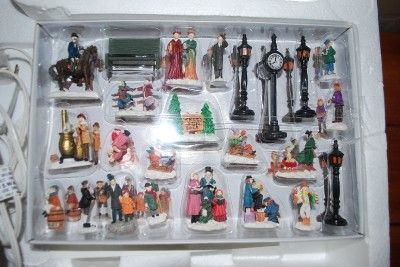 Kirkland Signature 42 Piece Lighted Victorian Christmas Village