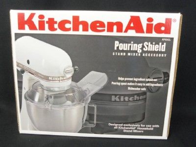 Kitchen Aid Stand Mixer Pouring Sheild Accessory KPS2CL NIP