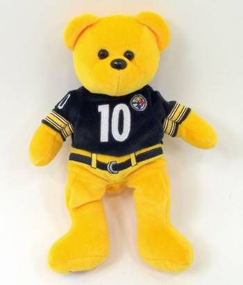 Pittsburgh Steelers Kordell Stewart #10 Authentic NFL Team Beans Bear