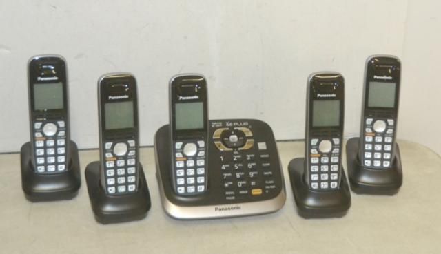 DECT 6 0 5 Handset Cordless Telephone System KX TG6545B