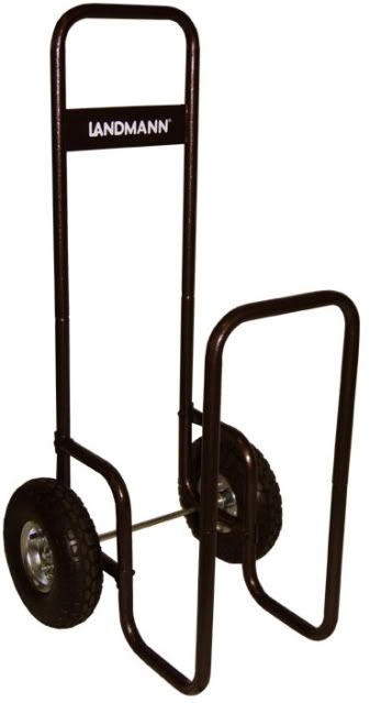 Landmann Firewood Log Wheeled Cart Caddy w Cover New