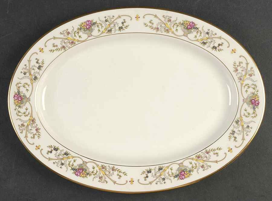 Lamberton Dorothea 12 1 4 Oval Serving Platter 313851