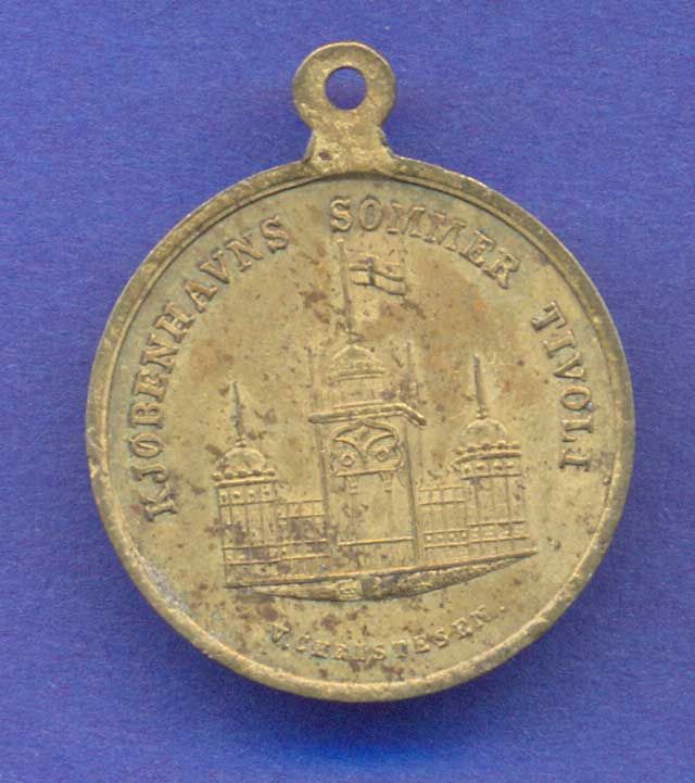 Medal Copenhagen Tivoli Balloon C159