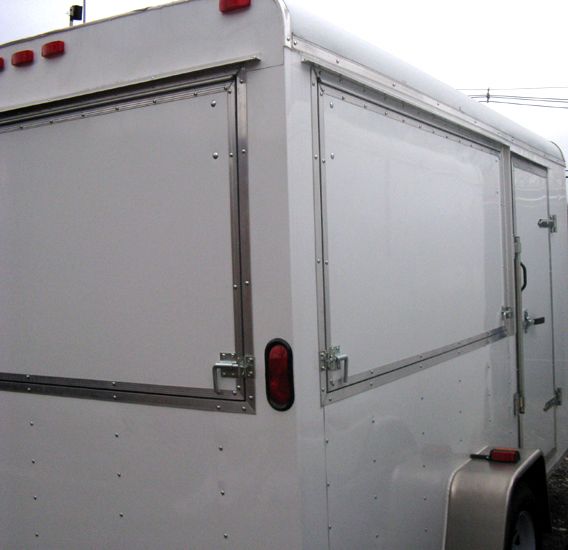 New Lark Round Top Cargo Concession Trailer