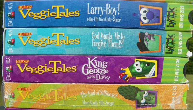 VeggieTales VHS Lot of 16 with Bonus