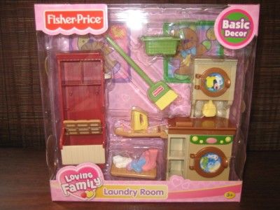 Dollhouse Furniture Laundry Room New Doll House Washer Dryer