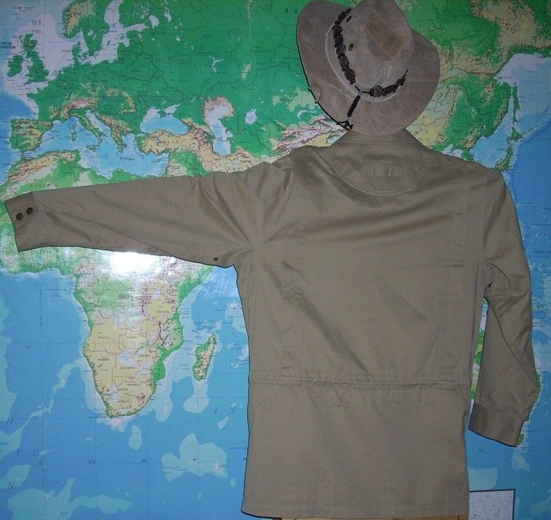 Ralph Lauren SAFARI BUSH JACKET ~ MED ~ Pristine ~ NWOT