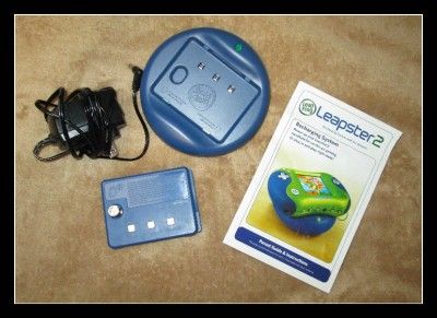 LeapFrog Leapster 2 Recharging System with AC Adapter. Charger. Leap