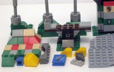 Harry Potter Quidditch Practice Lot Blocks Parts from Lego Set 4726