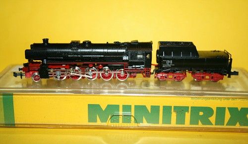 Minitrix Loco A Vapore 2 10 0 BR 52 2869 Scala N