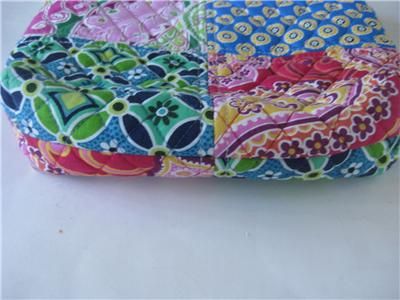 Vera Bradley Lil Patchwork Tote Daisy Raspberry Fizz Pinwheel Pink