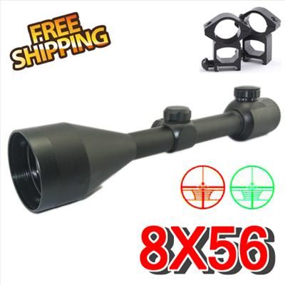 EG Red Green Illuminated Reticle Sniper Rifle Hunting Scope