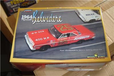 25 Stock Car Lindberg Plastic Model Kit Limited