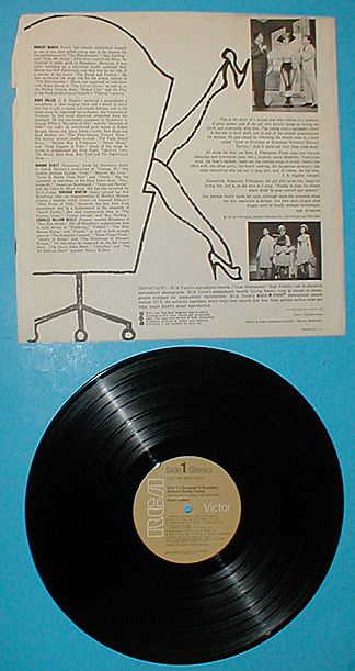 How to Succeed in Business w/o Really Trying OCS soundtrack lp RCA