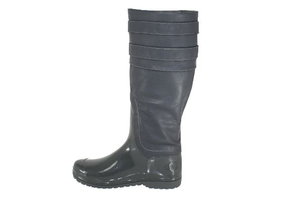 Lottie I Buckle Zipper Rubber Rainboot