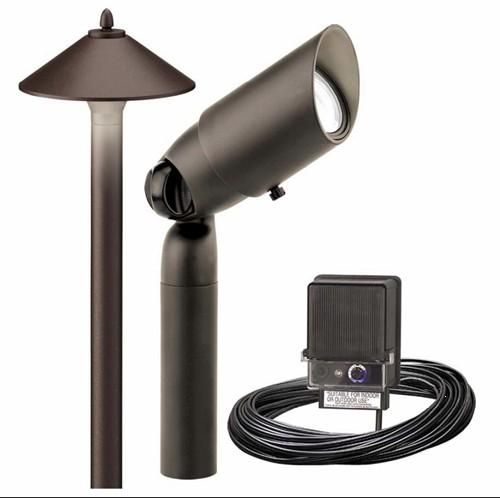 New Malibu 10 PC Low Voltage Pro Landscape Light Set