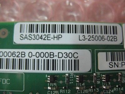 LSI Logic SAS RAID Controller 447101 002 447431 001 SAS3042E HP L3