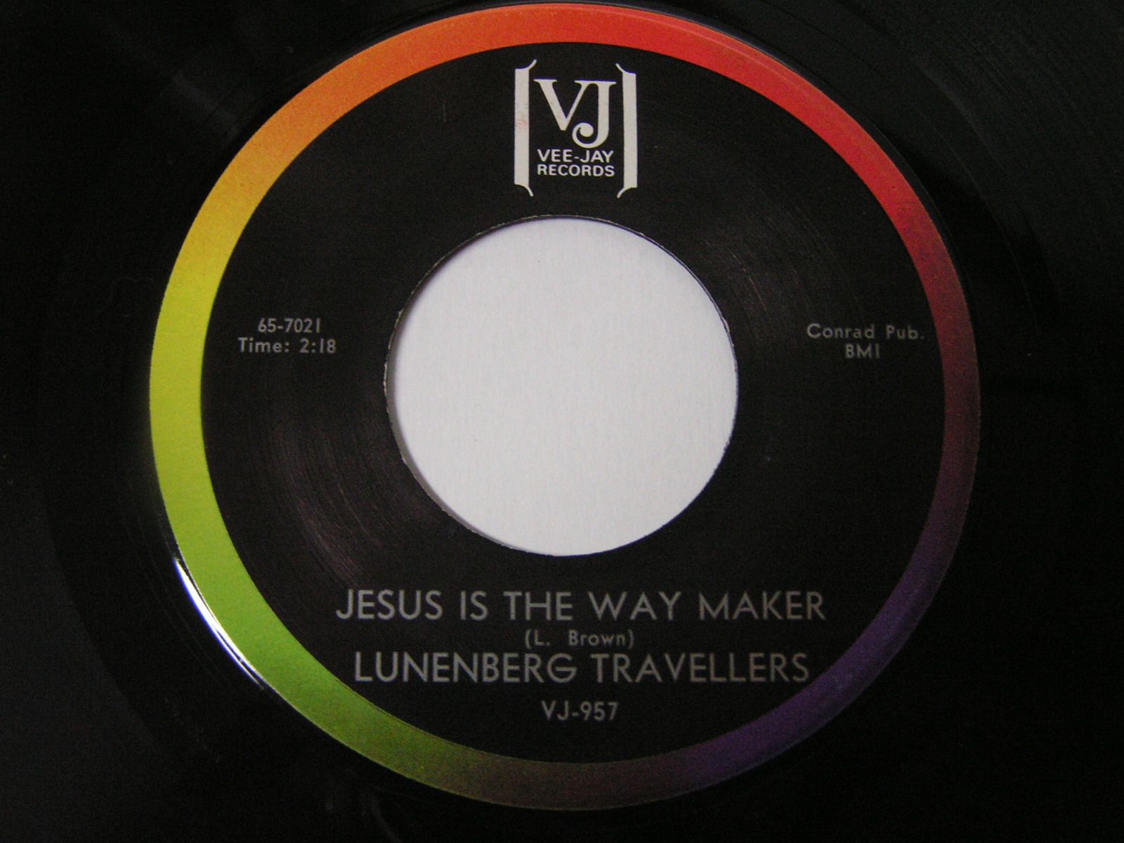 Lunenburg Travellers Gospel RARE Jesus Is The Way Maker Sweet Hour