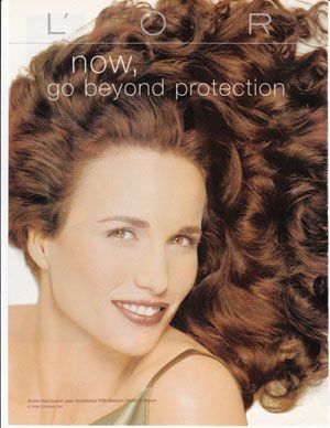 Andie MacDowell Celebrity clippings Lot 1