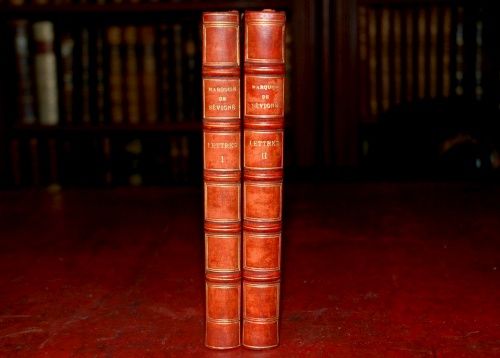 1928 2vol Letters Marie Rabutin Chantal Edn French