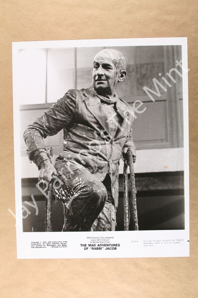 Photo Louis de Funes The Mad Adventures of Rabbi Jac