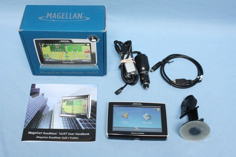 Magellan Roadmate 1445T 4 3 GPS Navigation 1440 Free Traffic Link A1