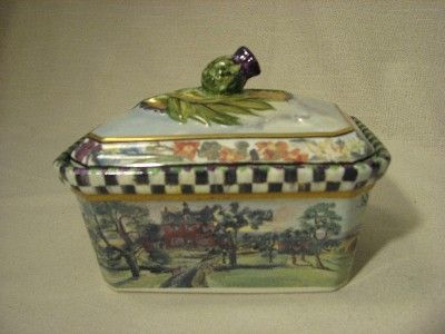 Mackenzie Childs 1991 MacLachlan Trinket Box