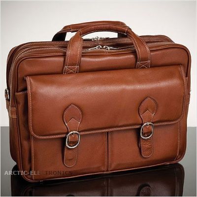 McKlein 15564 leather dual Compartment 15 4 Laptop Bag