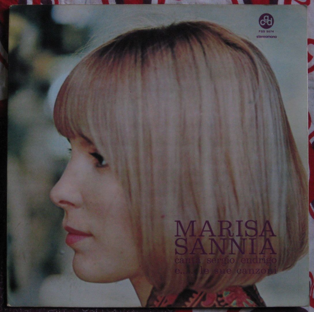 Marisa Sannia Canta Sergio Endrigo Orig CGD Label 1970 EX LP