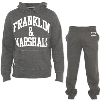 Mens Franklin and Marshall Grey TKMC073 Tracksuit BNWT M L XL