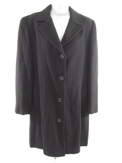 Marvin Richards Black Cashmere Jacket Coat Sz M L