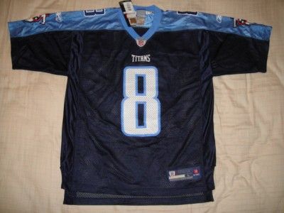 Tennessee Titans 8 Matt Hasselbeck NFL Replica Mens Jersey x Large