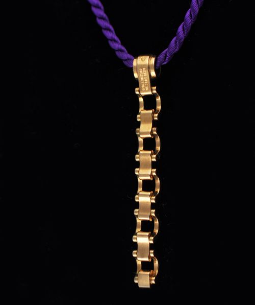 Mauboussin 18K Gold Drop Ligne Alessandrin Pendant