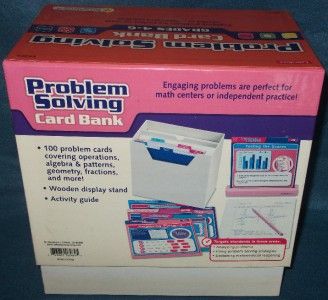 Lakeshore Math Problem Solving Card Bank Mathematics Learning 100