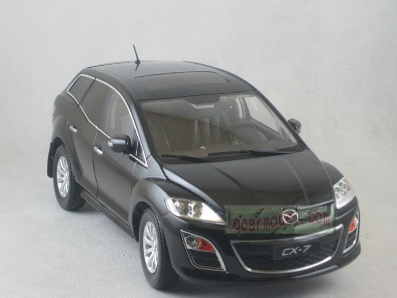 18 China Mazda CX7 CX 7 Black Diecast