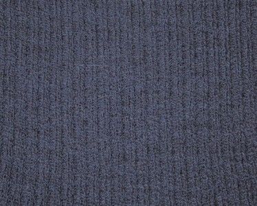Eileen Fisher Washable Wool Crepe Rib Denim Blue Scoop Neck Long