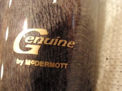 Genuine McDermott Two Piece Pool Cue and Case on PopScreen