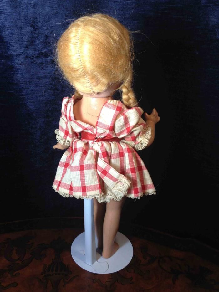 McGuffey ANA 1930s Composition Doll Long Braids