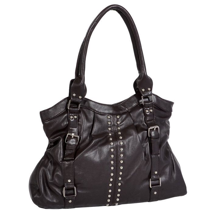 Perfect for any occasion, this elegant handbag is made of soft, faux