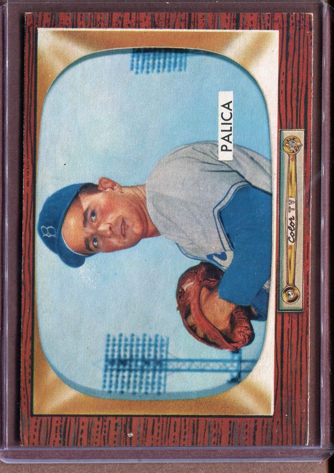 1955 Bowman 195B ERV Palica with Trade EX D52600