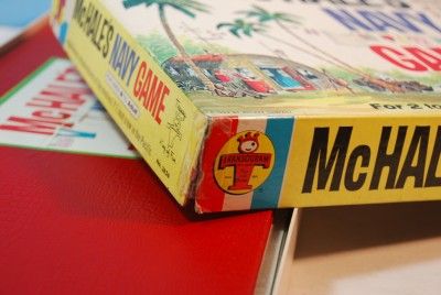 McHales Navy Game Transogram Board Game Vintage 1962